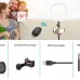 Selfie Ring Light with Tripod Stand &amp; Cell Phone Holder for Live Stream/Makeup, Mini Led Camera Ringlight for YouTube Videos/Photography #99906251