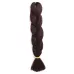 African wig braid monochrome chemical fiber big braid Jumbo braid hair high temperature Jacques dirty braid chemical fiber (100g, 24 in) #999909685