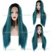 New European and American Wigs Women's Front Lace Chemical Fiber Long Straight Hair Wig Manufacturers Spot Wholesale 26 inches #99906985