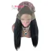 New product explosions Europe and America wigs women front lace chemical fiber long straight hair wig set factory spot wholesale LS-037 #9117090