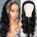 wig female ice silk hair with hair scarf wig body big wave long curl wig chemical fiber hair set (240g, 22in) #999909686