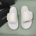 Kanye Yeezy Season 7 Velcro slippers for Men Women White #999921292