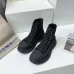 Alexander McQueen Tread Slick High Top McQueen Sneakers Unisex High Quality #A39597