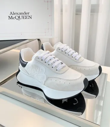 Alexander McQueen Shoes for Unisex McQueen Sneakers #A27302