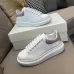 Alexander McQueen Shoes for Unisex McQueen Sneakers Small white shoes women's 2022 new couple all-match thick-bottomed sponge cake to increase sports and leisure leather board shoes #999924913