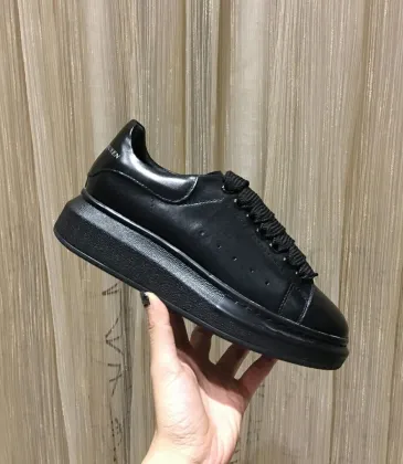 Alexander McQueen black sneakers for women and men #9115187