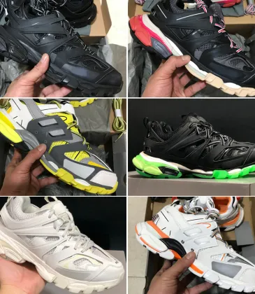 Balenciaga  2020 New 3M Triple S Track 3.0 Running Shoes Release 3 Tess Gomma Maille Jogging Balenciaga Shoes Sport Sneaker  #9875177