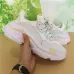 Balenciaga Crystal Sole Triple S Sneakers Mens Womens Casual Shoes Triple Green Yellow Paris 17FW Fashion Casual Platform stylist Shoes #9875243