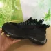 Balenciaga Crystal Sole Triple S Sneakers Mens Womens Casual Shoes Triple Green Yellow Paris 17FW Fashion Casual Platform stylist Shoes #9875243