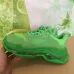 Balenciaga Crystal Sole Triple S Sneakers Mens Womens Casual Shoes Triple Green Yellow Paris 17FW Fashion Casual Platform stylist Shoes #9875243