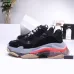 New Balenciaga 17FW Triple S Sneakers Mens Women Casual Shoes Triple S Clear Sole White Green Black Red Rainbow Sports Outdoor Dad Shoe #9875178