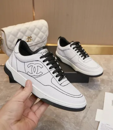 Chanel shoes for Men and women Chanel Sneakers #A44686