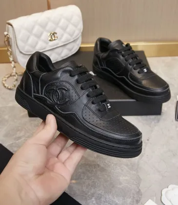 Chanel shoes for Men's and women Chanel Sneakers #A28396