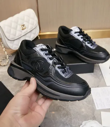 Chanel shoes for Men's and women Chanel Sneakers #A28400