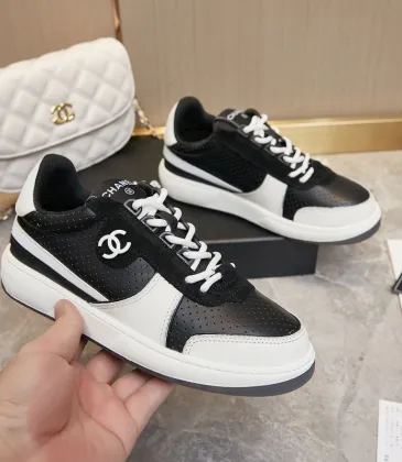 Chanel shoes for Men's and women Chanel Sneakers #A28408