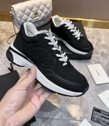 Chanel shoes for Men's and women Chanel Sneakers #A37025