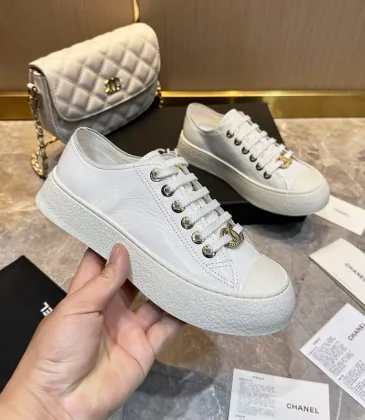 Chanel shoes for Women's Chanel Sneakers #A34567