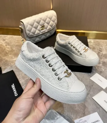 Chanel shoes for Women's Chanel Sneakers #A34569