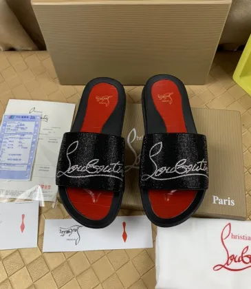 Christian Louboutin Shoes for Men's CL Slippers #A36878