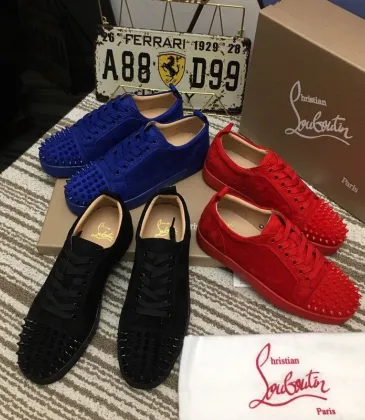 Hot Christian Louboutin Sneakers Red Bottoms Bottom Men Women Fashion High Cut Party Lovers Shoes #9874799