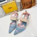 Lais Ribeiro Fendi shoes for Fendi High-heeled shoes for women Heel height 8cm  #A23178