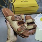 Fendi shoes for Fendi Slippers for men and women #A23811