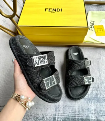 Fendi shoes for Fendi Slippers for men and women #A32923