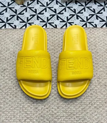 Fendi shoes for Fendi Slippers for men and women #A37339