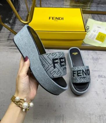 Fendi shoes for Fendi slippers for women #A37356