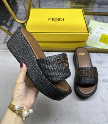 Fendi shoes for Fendi slippers for women #A37361