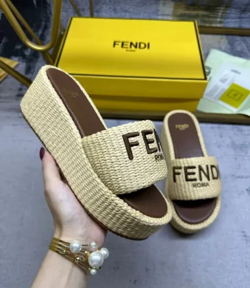 Fendi shoes for Fendi slippers for women #A37363