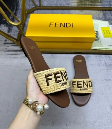 Fendi shoes for Fendi slippers for women #A37396