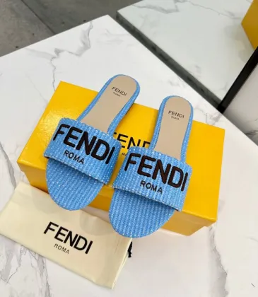 Fendi shoes for Fendi slippers for women #A39112