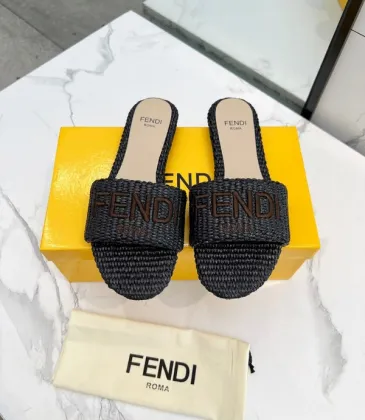 Fendi shoes for Fendi slippers for women #A39113