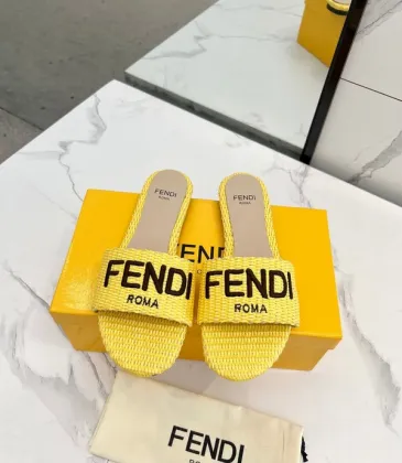 Fendi shoes for Fendi slippers for women #A39115