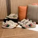 2022 chip version GUCCI small dirty shoes women's leather retro shoes color-blocking old flowers do old dirty shoes casual shoes #999924019