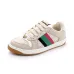 2022 chip version GUCCI small dirty shoes women's leather retro shoes color-blocking old flowers do old dirty shoes casual shoes #999924019