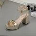 Gucci Shoes for Women Gucci Sandals Leather high heel sandals Heel height 8cm #99903669