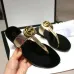 Women's Gucci leather Slippers gucci flip flops #9120220