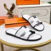 Luxury Hermes Shoes for Men's slippers shoes Hotel Bath slippers Large size 38-45 #9874704