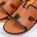 Luxury Hermes Shoes for Men's slippers shoes Hotel Bath slippers Large size 38-45 #9874705