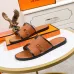 Luxury Hermes Shoes for Men's slippers shoes Hotel Bath slippers Large size 38-45 #9874705