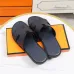 Luxury Hermes Shoes for Men's slippers shoes Hotel Bath slippers Large size 38-45 #9874707