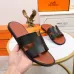 Luxury Hermes Shoes for Men's slippers shoes Hotel Bath slippers Large size 38-45 #9874714