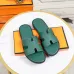 Luxury Hermes Shoes for Men's slippers shoes Hotel Bath slippers Large size 38-45 #9874715