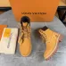 Louis Vuitton x Timberland boots for Louis Vuitton Unisex Shoes 3.5CM #A44156