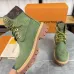 Louis Vuitton x Timberland boots for Louis Vuitton Unisex Shoes 3.5CM #A44157