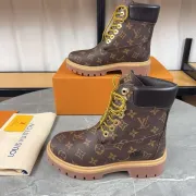 Louis Vuitton x Timberland boots for Louis Vuitton Unisex Shoes 3.5CM #A44158