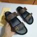 Louis Vuitton Leather sandals LV Leather Slippers for Men and Women #9874756