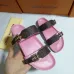 Louis Vuitton Leather sandals LV Leather Slippers for Men and Women #9874756